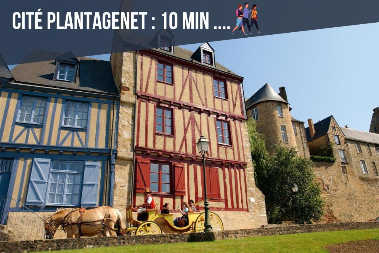 Sweet Nina Jazz Appartement Pour 5 Voyageurs, Situe A La Place De La Republique, Avec Parking Et Lit Queen Size Le Mans Kültér fotó